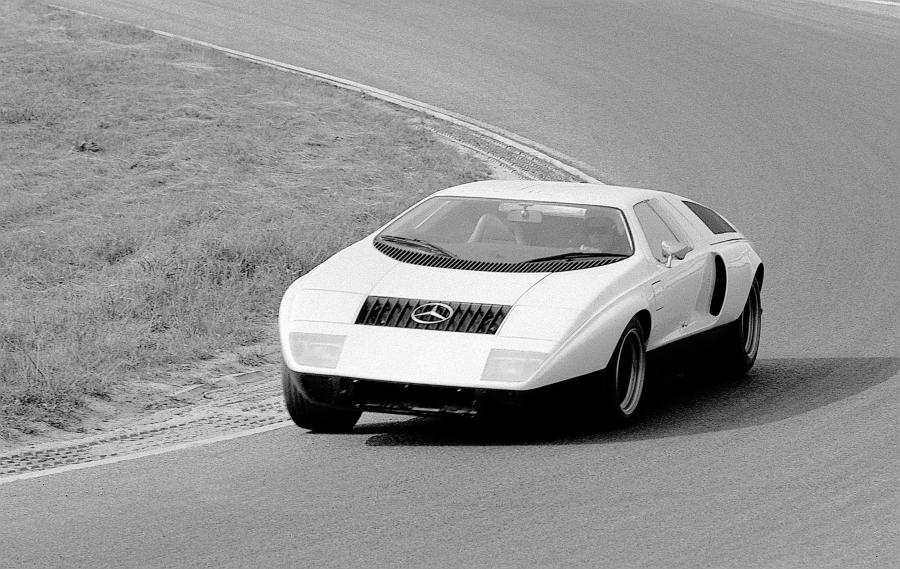  Mercedes-Benz C111-I Concept 1969 года  (фото 9 из 15)